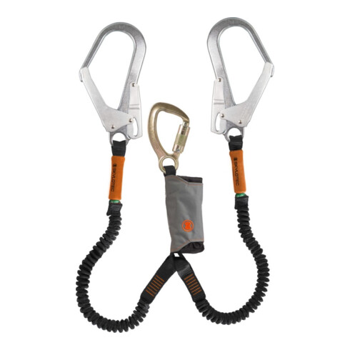 SKYLOTEC Valdemper Skysafe Pro Flex Y staal, Lengte: 1,8 m