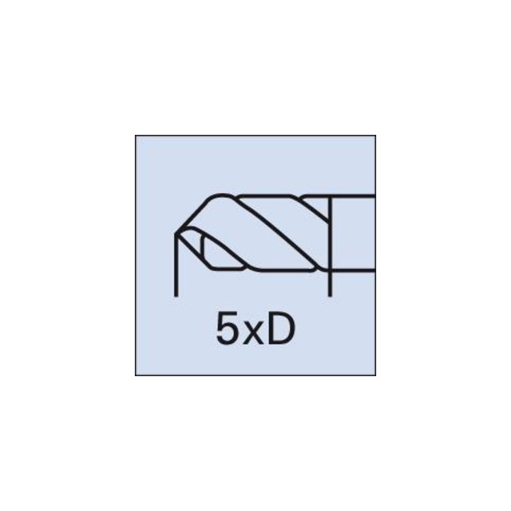 SL-Bohrer VHM 6537HA 5xd 8,70mm FIRE IK Gühring