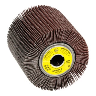 SM 611 S Roues à lamelles LS 309 X Klingspor 100 x 50 x 19 mm Grain 40