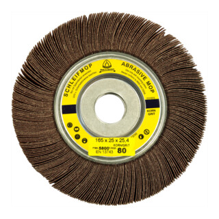 SM 611 W Roues à lamelles CS 310 XF Klingspor 165 x 25 x 25,4 mm Grain 40