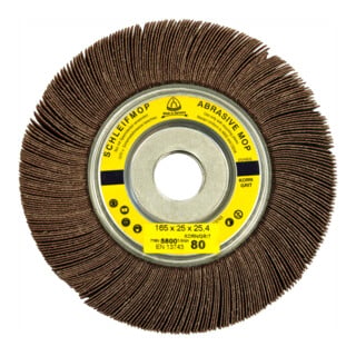 SM 611 W Roues à lamelles CS 310 XF Klingspor 165 x 25 x 25,4 mm Grain 40
