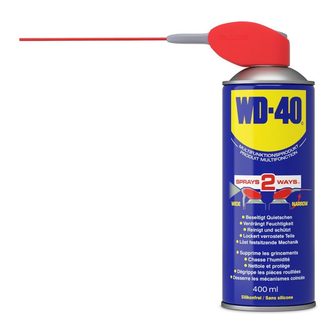 SMART STRAW Multifunktionsprodukt 400ml Spraydose 400ml WD-40