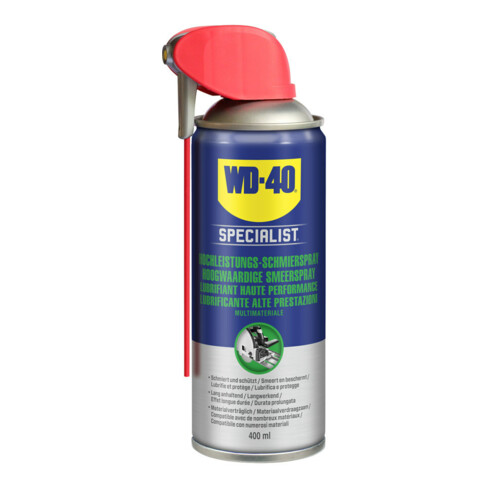 SMART STRAW Spray lubrifiant haute performance 400ml Specialist WD-40 SPECIALIST