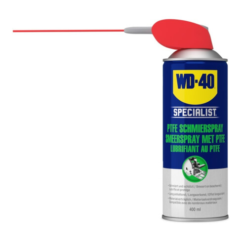 SMART STRAW Spray lubrifiant haute performance 400ml Specialist WD-40 SPECIALIST
