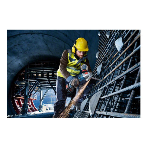 Bosch Smerigliatrice angolare a batteria BITURBO con X-LOCK GWX 18V-15 SC