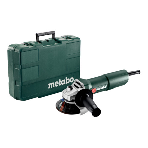 Metabo Smerigliatrice angolare W 750-115, valigetta in plastica