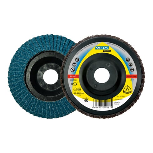 Klingspor SMT 325 Disque à franges abrasives droit