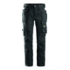 Snickers AW Pantalon Stretch avec HP 46, noir-1
