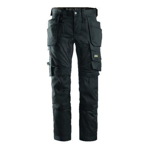Snickers AW Stretch Hose mit HP 58, Stahlgr-schw