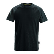 Snickers T-shirt bicolore M, noir-acier