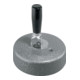 Socle à ventouse raccord fileté M8 FISSO-1