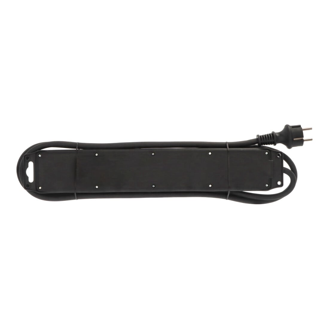Socle multiprises IP44 6 prises noir 2m H07RN-F 3G1,5