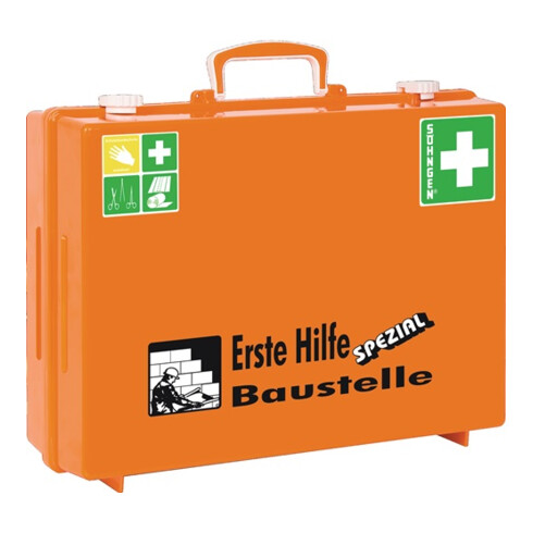 Söhngen Erste-Hilfe-Koffer Baustelle DIN13157 plus Erw. 400x300x150mm