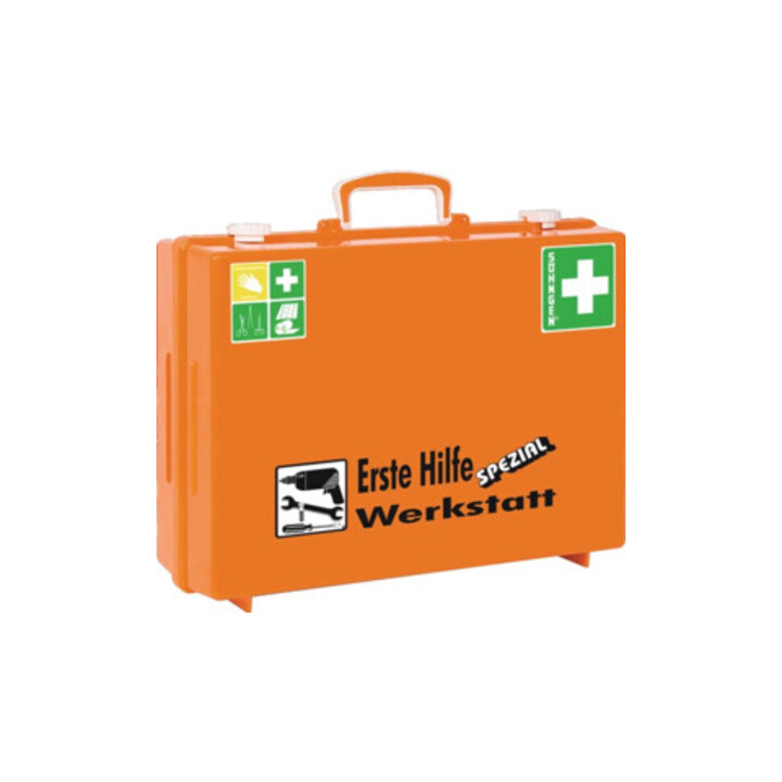 Söhngen Erste-Hilfe-Koffer Beruf/Werkstatt DIN13157 plus Erw. 400x300x150ca.mm