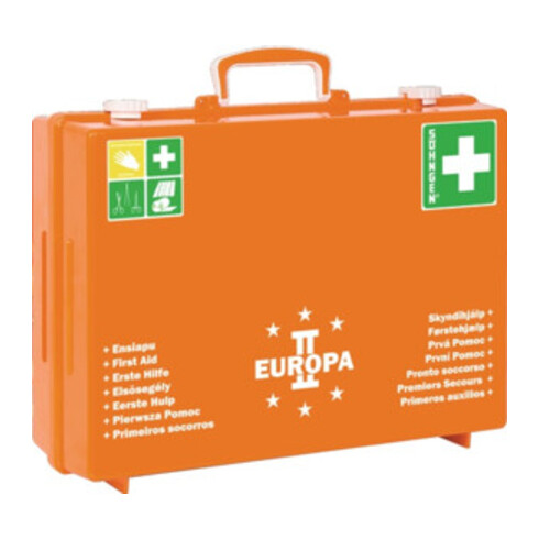 Söhngen Erste Hilfe Koffer EUROPA II B400xH300xT150ca.mm orange