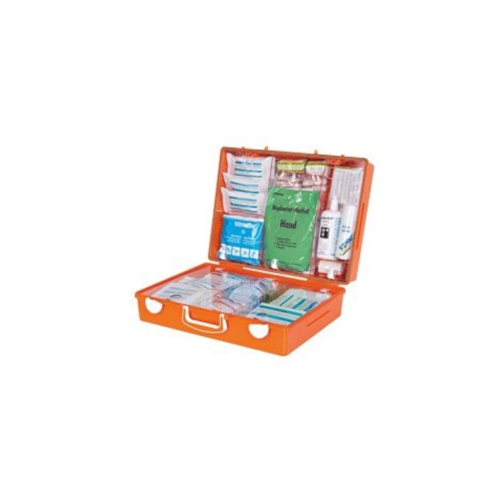 Söhngen Erste-Hilfe-Koffer Holzbearb. DIN13157 plus Erw. 400x300x150mm