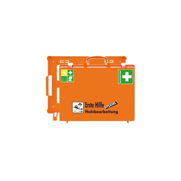 Söhngen Erste-Hilfe-Koffer Holzbearb. DIN13157 plus Erw. 400x300x150mm