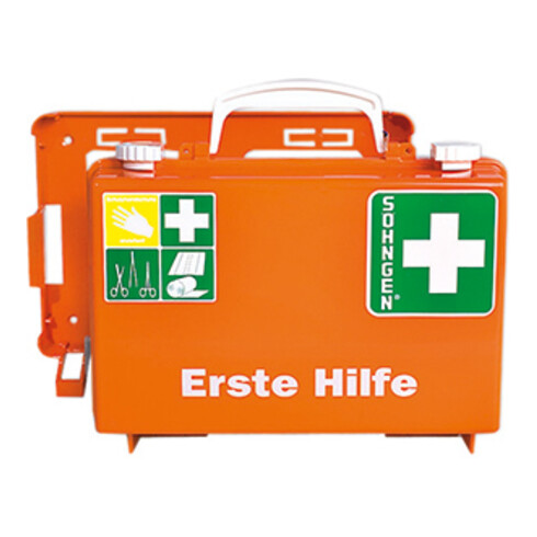 Söhngen Erste-Hilfe-Koffer kl. DIN13157 260x170x110ca.mm ABS-Kunststoff orange