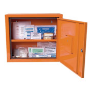 Söhngen Verbandschrank orange 490x420x200mm Feinblech 1türig