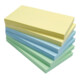 Soennecken Haftnotiz 5834 Recycling 125x75mm 100Blatt sort. 6 St./Pack.