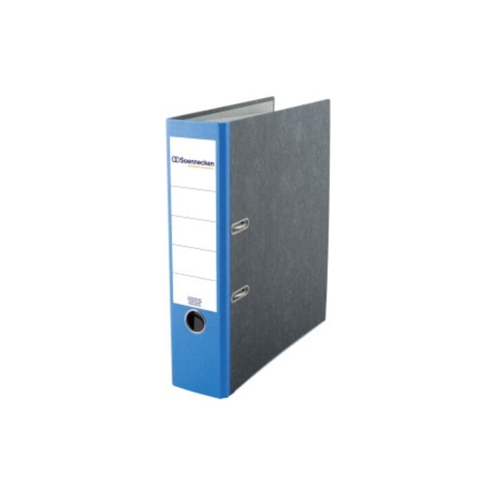 Soennecken Ordner 3323 DIN A4 80mm Pappe blau