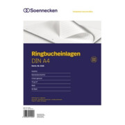 Soennecken Ringbucheinlage 2316 DIN A4 70g liniert 50 Bl./Pack.