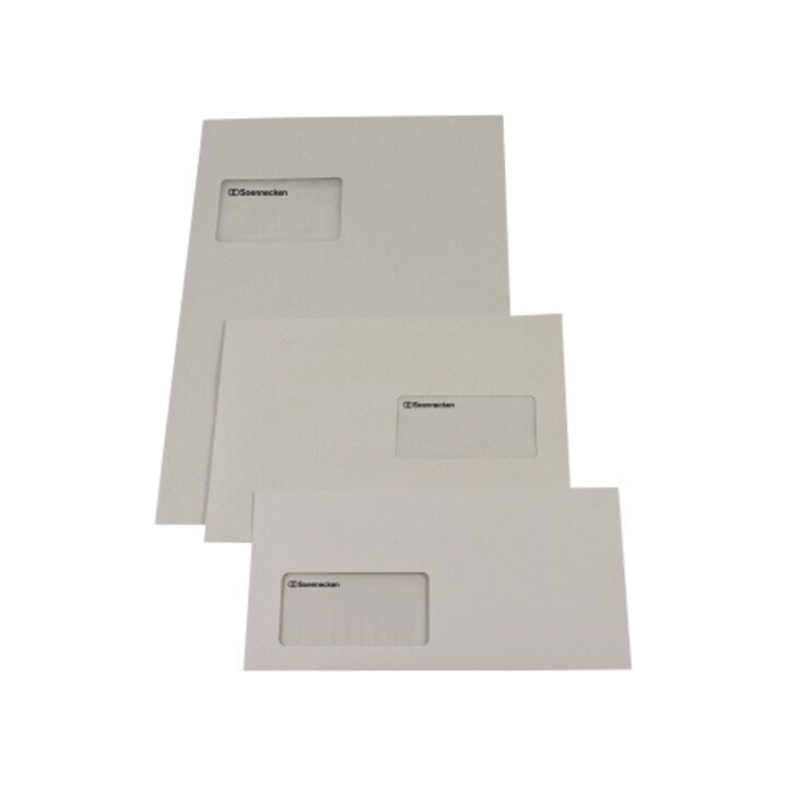 Soennecken Versandtasche 2857 C4 100g mF sk grau 250 St./Pack.