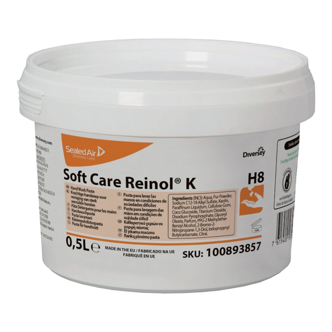 SOFT CARE Handwaschpaste SoftCare Reinol-K 500ml ; Diversey