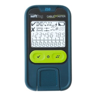 Softing Kabeltester CableMaster 210 kompakt mit Tongenerator und beleuchtetem Display