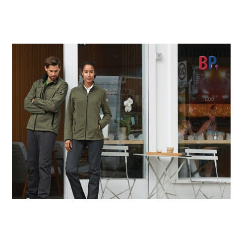 Softshelljacke 1696 Gr.L oliv BP