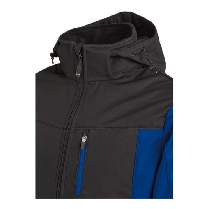 Softshelljacke JANNIK Gr.L royal/schwarz