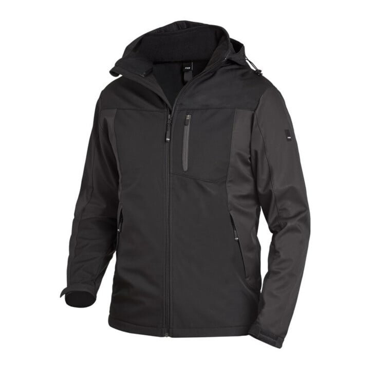Softshelljacke JANNIK Gr.M anthrazit/schwarz