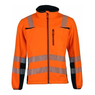 Softshelljacke orange/noir, taille S