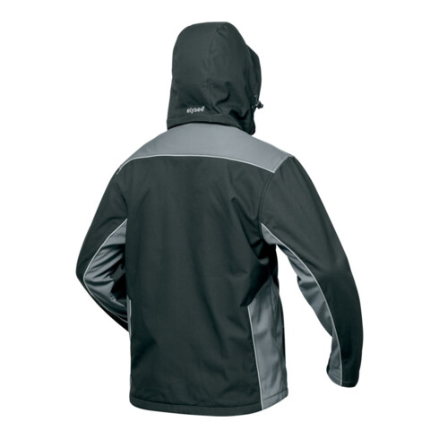 Softshelljacke Posen Gr.L schwarz/grau ELYSEE
