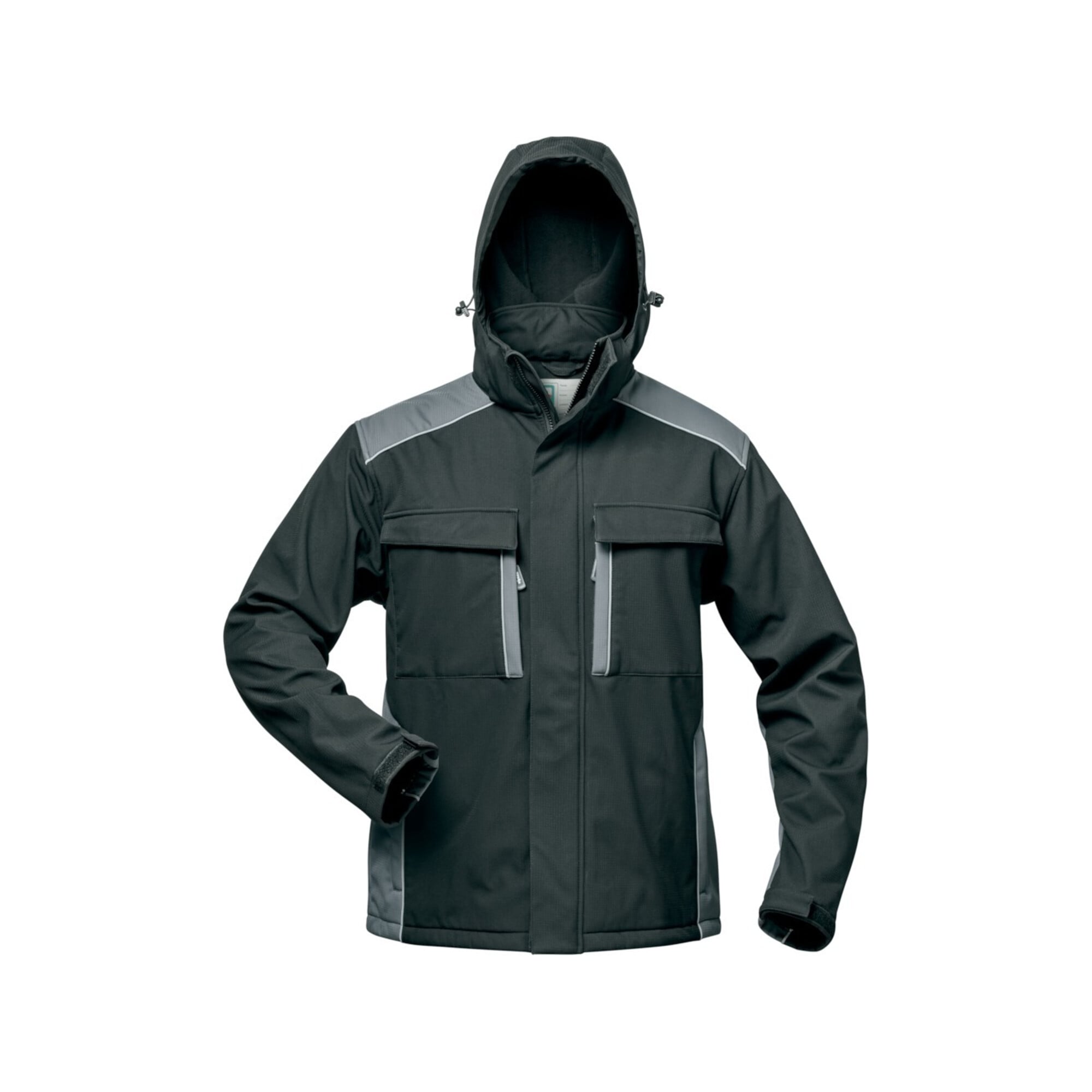 Softshelljacke Posen Gr.S schwarz/grau ELYSEE ; Feldtmann