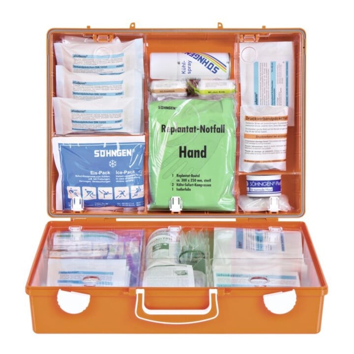 Söhngen First-Hillfe-Case usinage des métaux DIN13157 plus extension 400x300xmm
