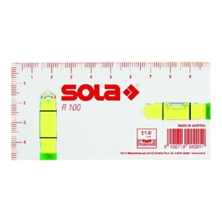 SOLA Kleinwasserwaage R100 10 cm