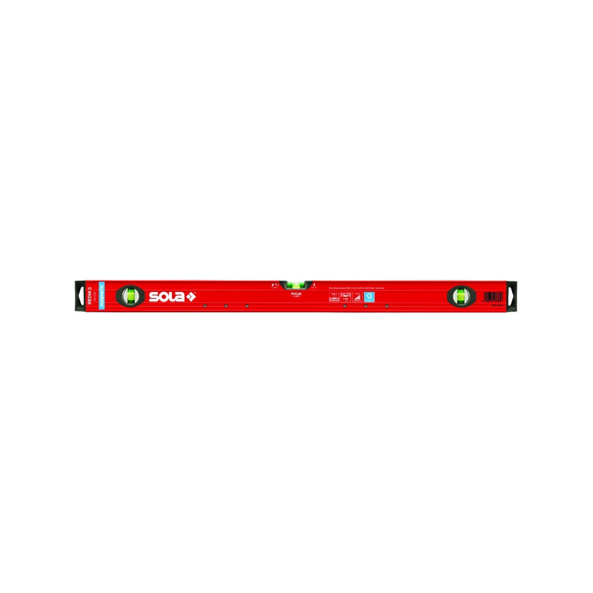 SOLA Magnet-Wasserwaage LM Big REDM 3 60cm pulverbeschichtet