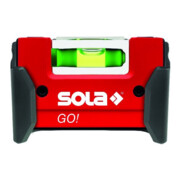 SOLA Mini-niveau à bulle Go Clip 7,5 cm