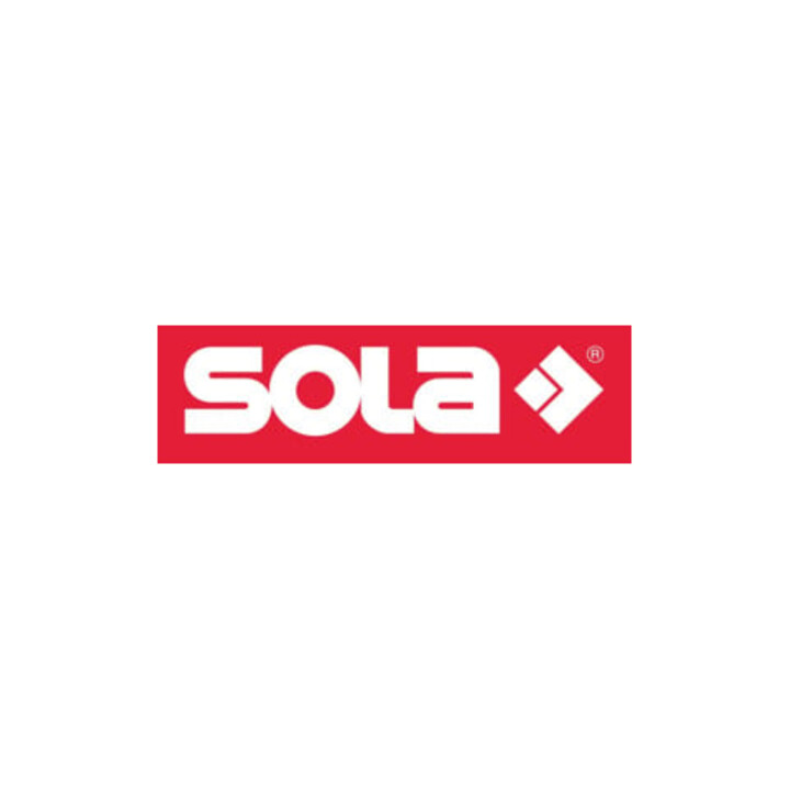 Sola Niveau à bulle L.150 cm BIG X avec loupe Profil alu