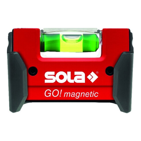 SOLA Niveau à bulle magnétique mini Go Clip magnétique 7,5 cm