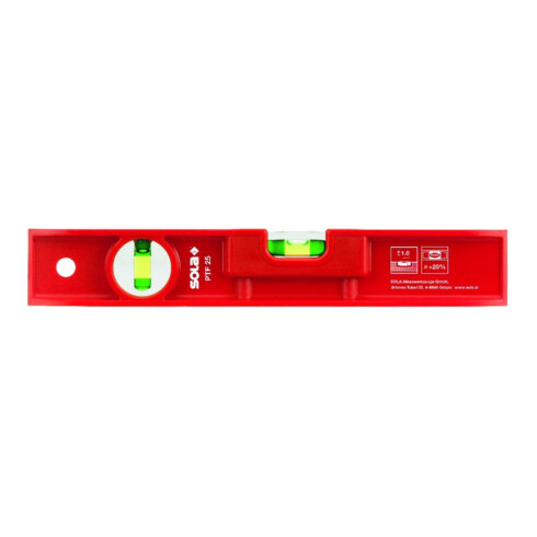 SOLA Niveau torpille 25 cm plastique