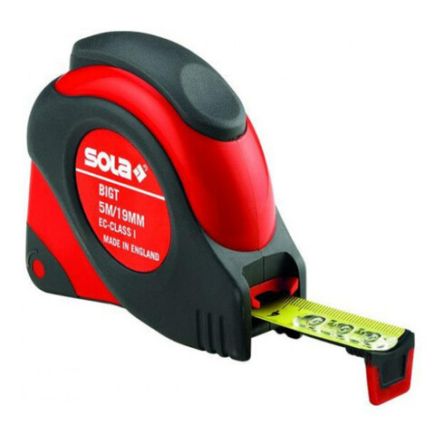 Sola Taschenrollbandmaß BigT L.5m B.19mm gelb