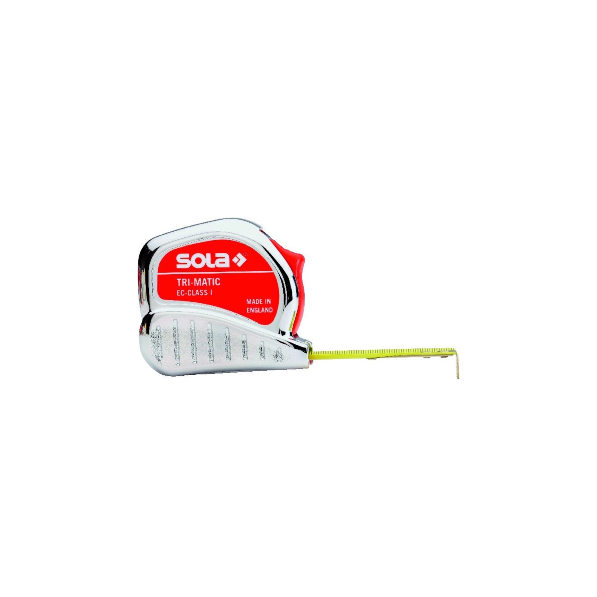 Sola Taschenrollbandmaß TRI-MATIC L.3m B.13mm gelb
