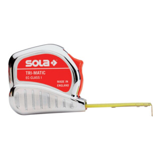 Sola Taschenrollbandmaß Tri-Matic L.5m B.19mm Gelb