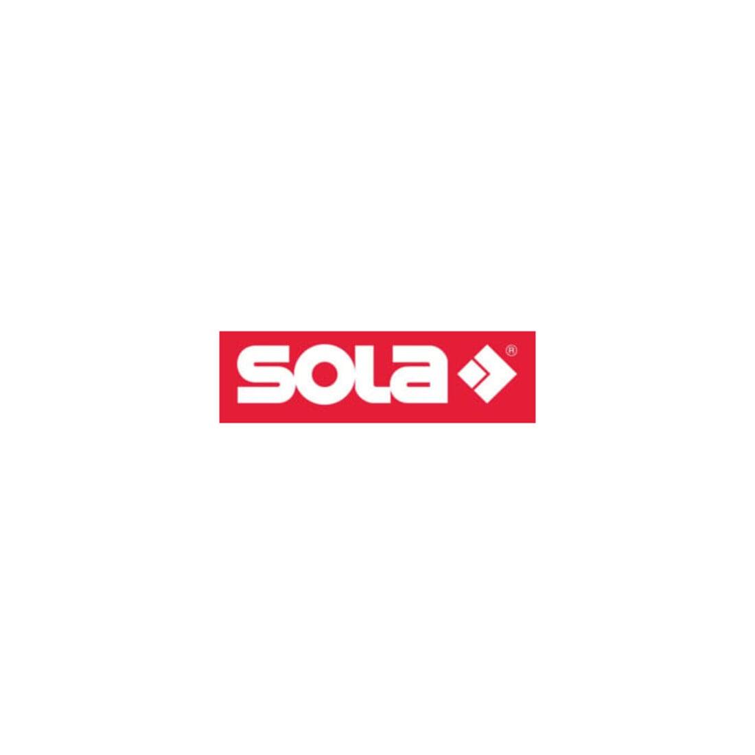 Sola Wasserwaage L.100cm BIG X Libelle/Lupeneffekt Alu.-Profil