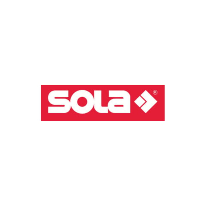 Sola Wasserwaage L.150cm BIG X Libelle/Lupeneffekt Alu.-Profil
