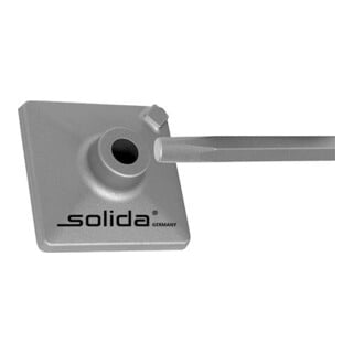 solida Platte geschmiedet 120 x 120 x 320mm Hex 22 mm 6 Nuten HILTI TE-S
