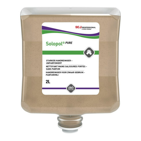 SOLOPOL Nettoyant mains Classic PURE 2L cartouche VE
