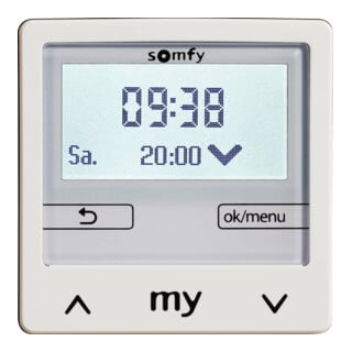 Somfy Chronis Smoove IB+ Blanc pur sans cadre 1805284